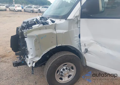 2025 Chevrolet Express Cargo Rwd 2500 Regular Wheelbase Wt из США, поврежденный, VIN 1GCWGAFP5S1178578